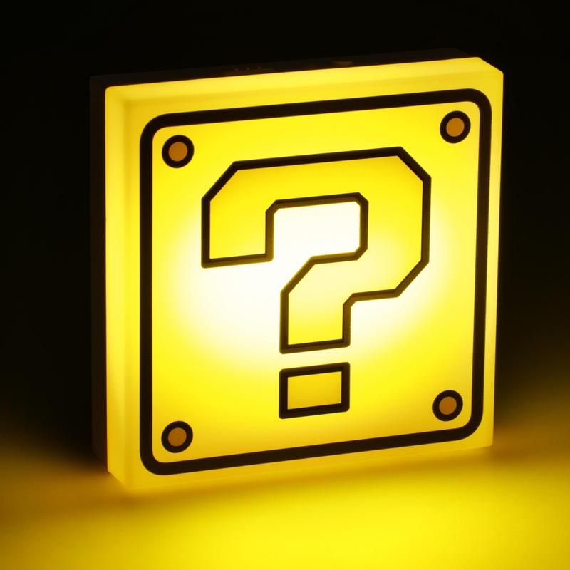 Ukrasna Lampa - Paladone Question Block