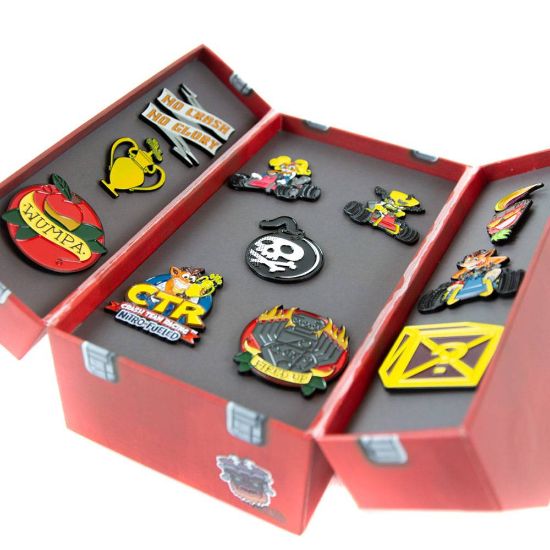 Set Bedževa Official Crash Team Racing Nitro-Fueled Toolbox