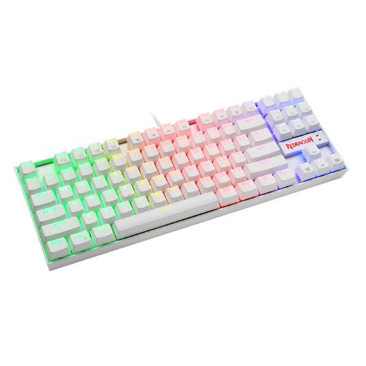 Mehanička Tipkovnica - Redragon Kumara K552 RGB White Red Switch