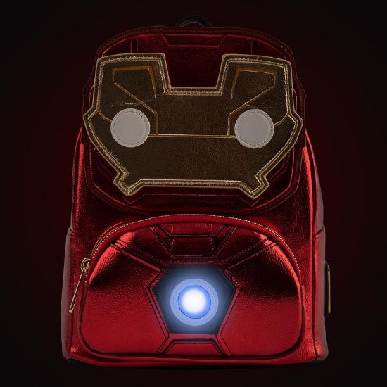 Ruksak Loungefly - Marvel Ironman Light-Up