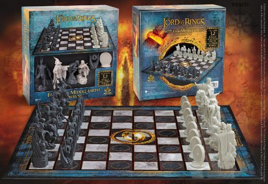 Šah Set Noble Collection - The Lord of The Rings - Battle For Middle-Earth