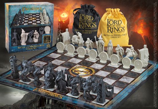 Šah Set Noble Collection - The Lord of The Rings - Battle For Middle-Earth