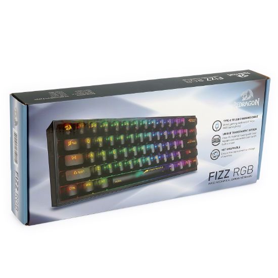 Mehanička Tipkovnica- Redragon Fizz K617CTB-RGB Wired