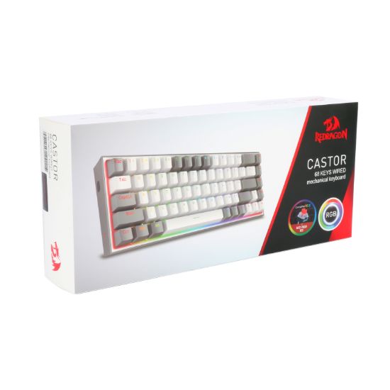 Tipkovnica - Redragon Castor K631WG-RGB