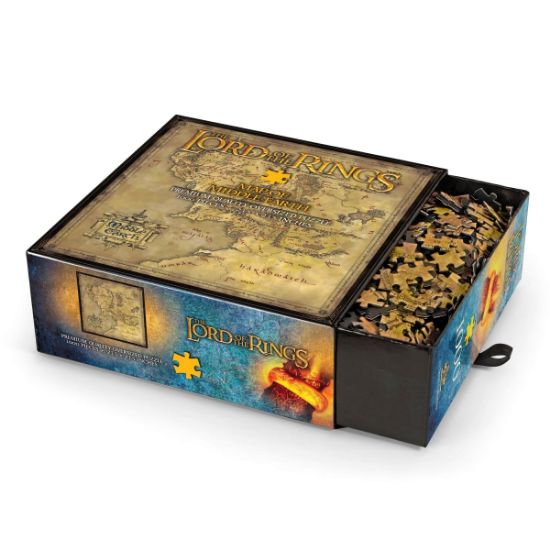 Noble Collection - LORD OF THE RINGS - Middle-Earth Map Puzzle