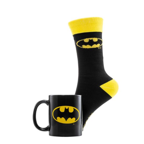 Set Šalica i Čarape Pyramid - Batman (BATMAN LOGO)