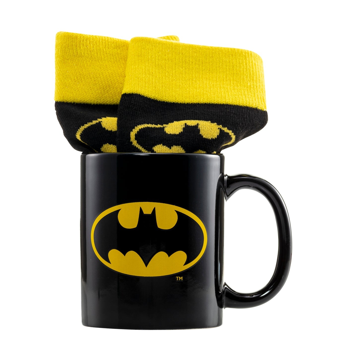 Set Šalica i Čarape Pyramid - Batman (BATMAN LOGO)