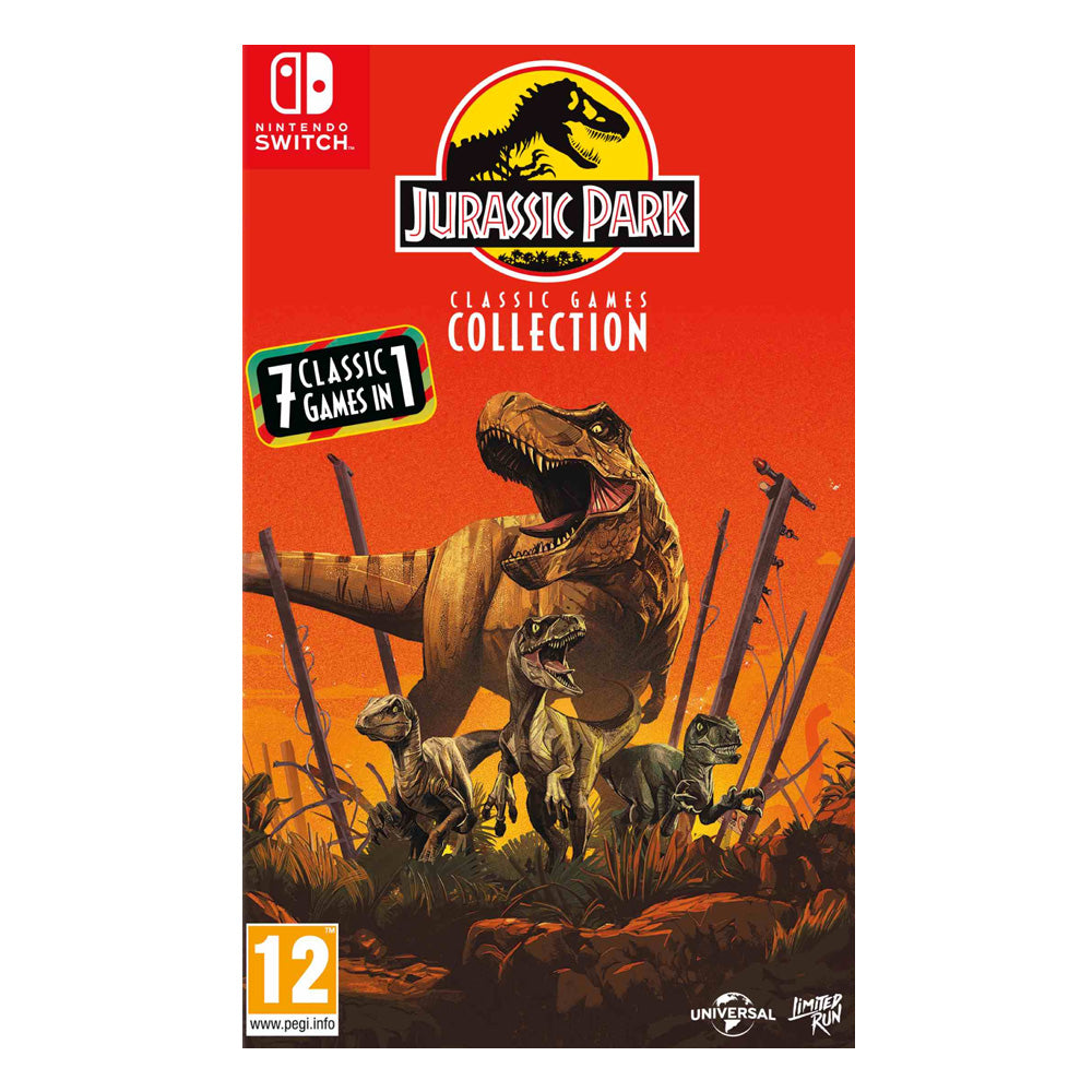 Jurassic Park Classic Games Collection Nintendo Switch