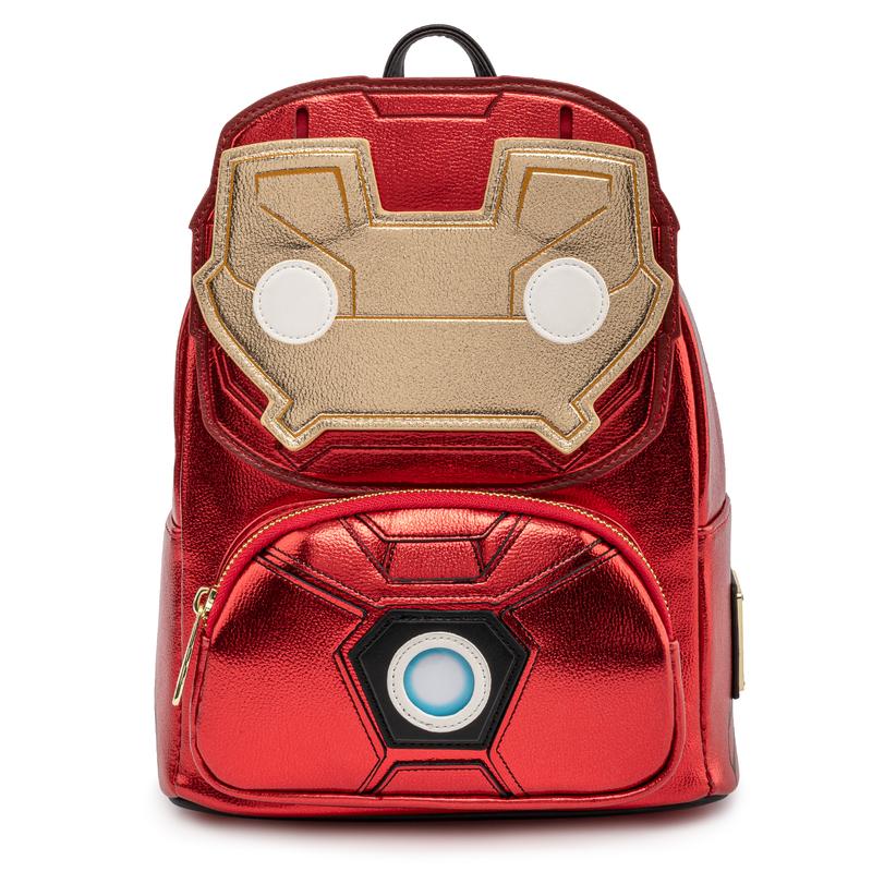 Ruksak Loungefly - Marvel Ironman Light-Up