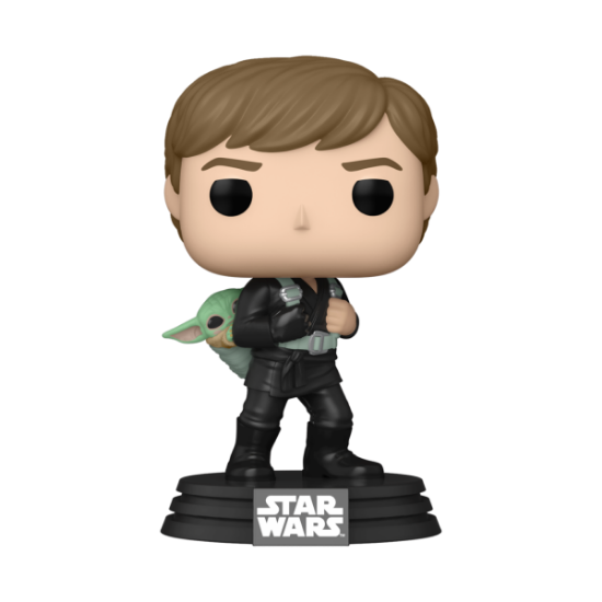 Figura Funko POP Star Wars - Luke Skywalker & Grogu