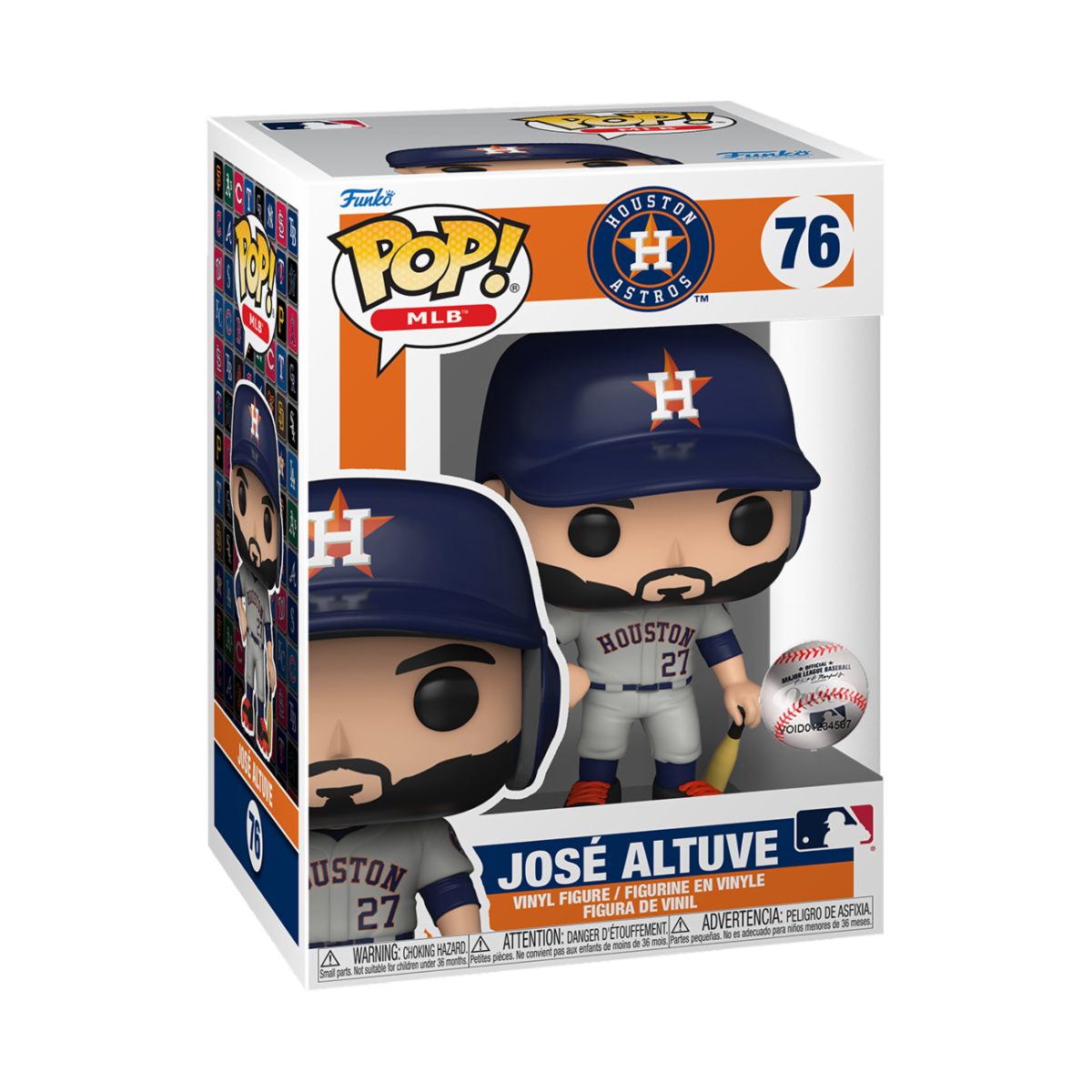 Figura Funko POP MLB: ASTROS - JOSE ALTUVE (AWAY JERSEY)