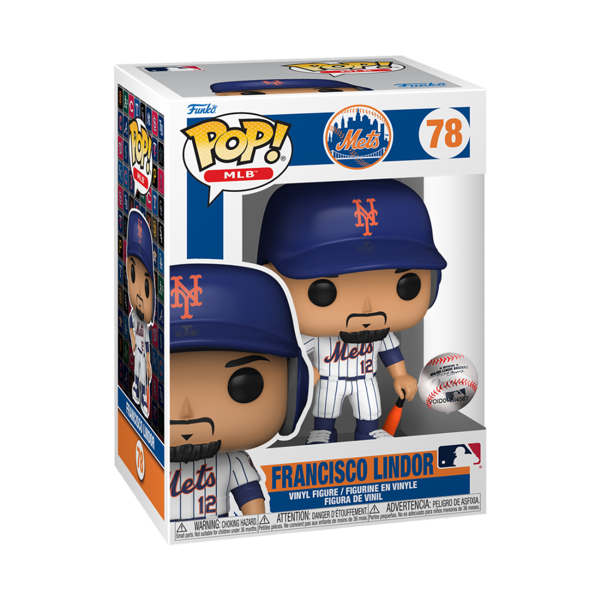 Figura Funko POP MLB: METS - FRANCISCO LINDOR (HOME JERSEY)