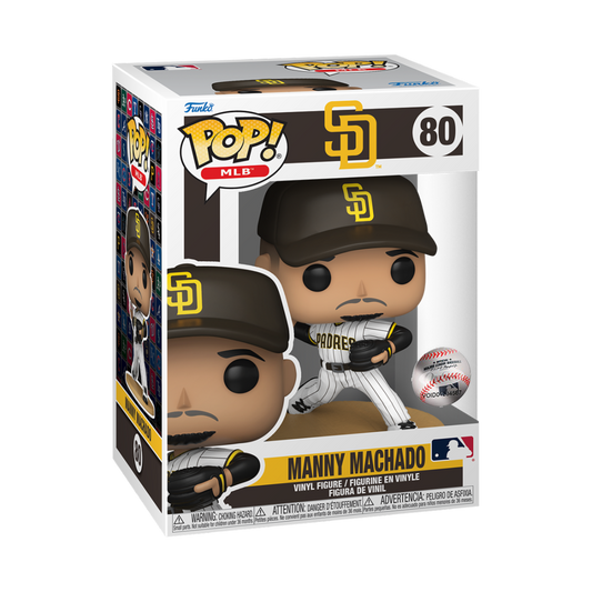 Figura Funko POP MLB: PADRES - MANNY MACHADO (HOME JERSEY)