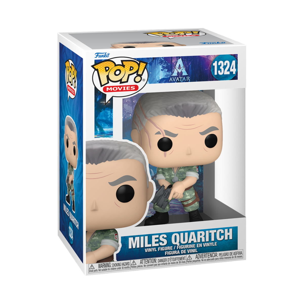 Figura Funko POP MOVIES: AVATAR - MILES QUARITCH