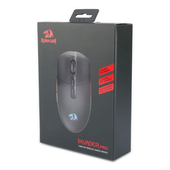 Miš - Redragon Invader Pro M719 - RGB - Bežični