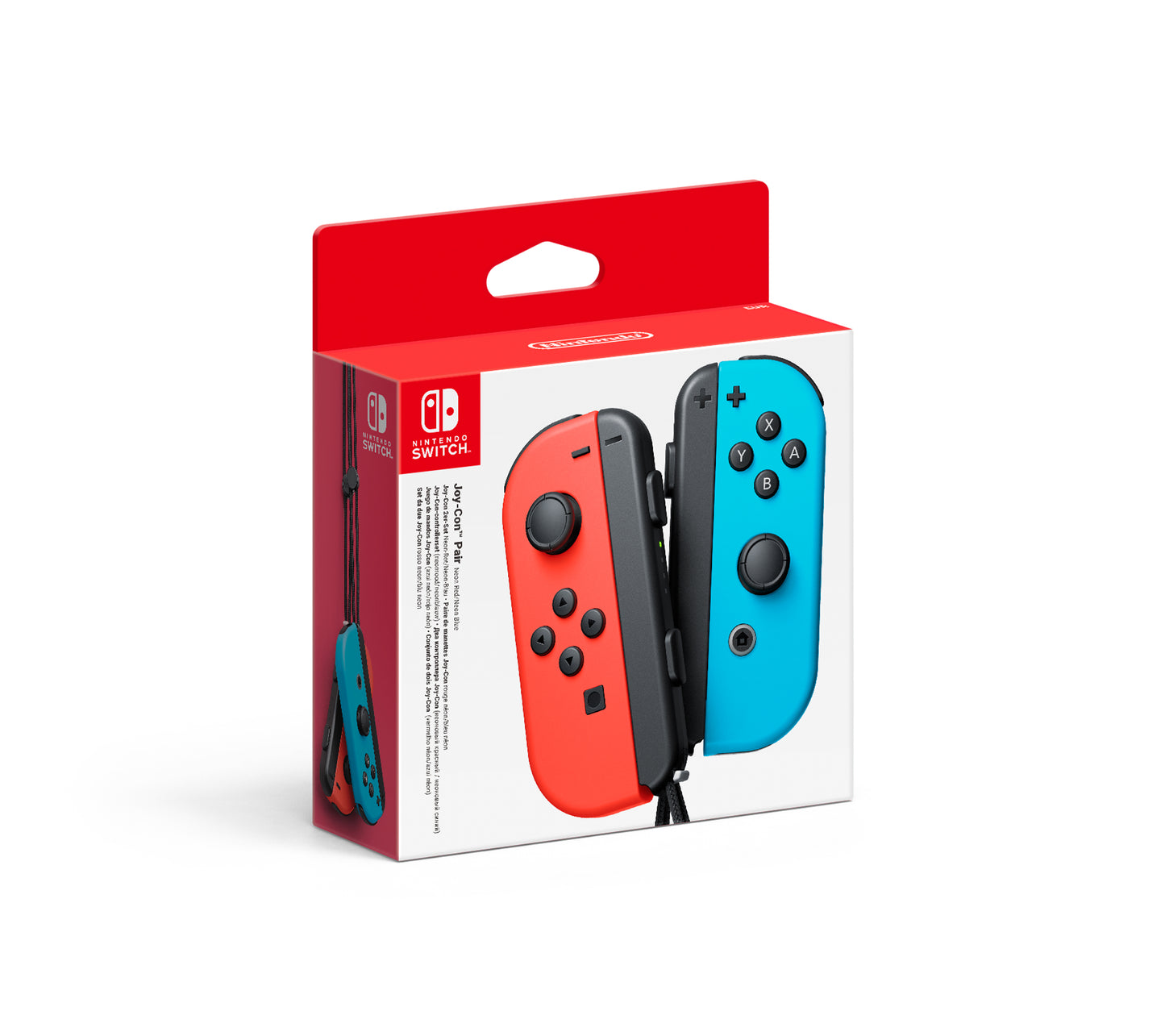 Nintendo Switch Joy-Con Pair Neon Red/Neon Blue