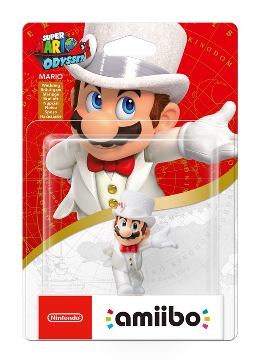 Figura Amiibo Mario (Super Mario Odyssey)