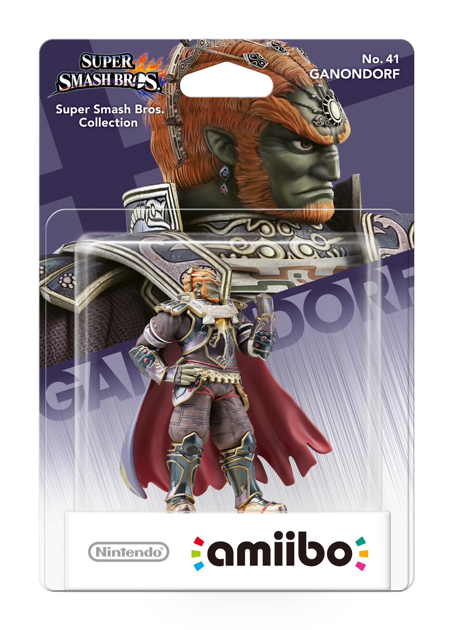 Figura Amiibo Ganondorf No. 41 (Super Smash)