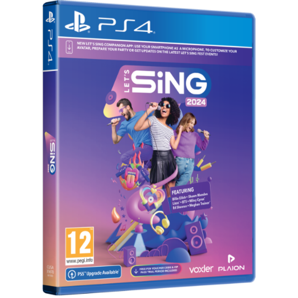 Let's Sing 2024 PS4