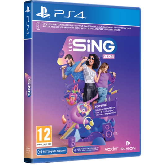 Let's Sing 2024 PS4