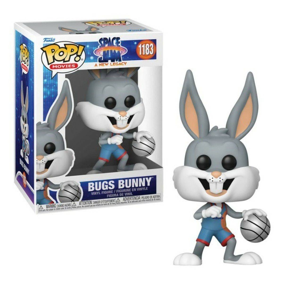 Figura Funko POP Movies: Space Jam 2 - Bugs Dribbling