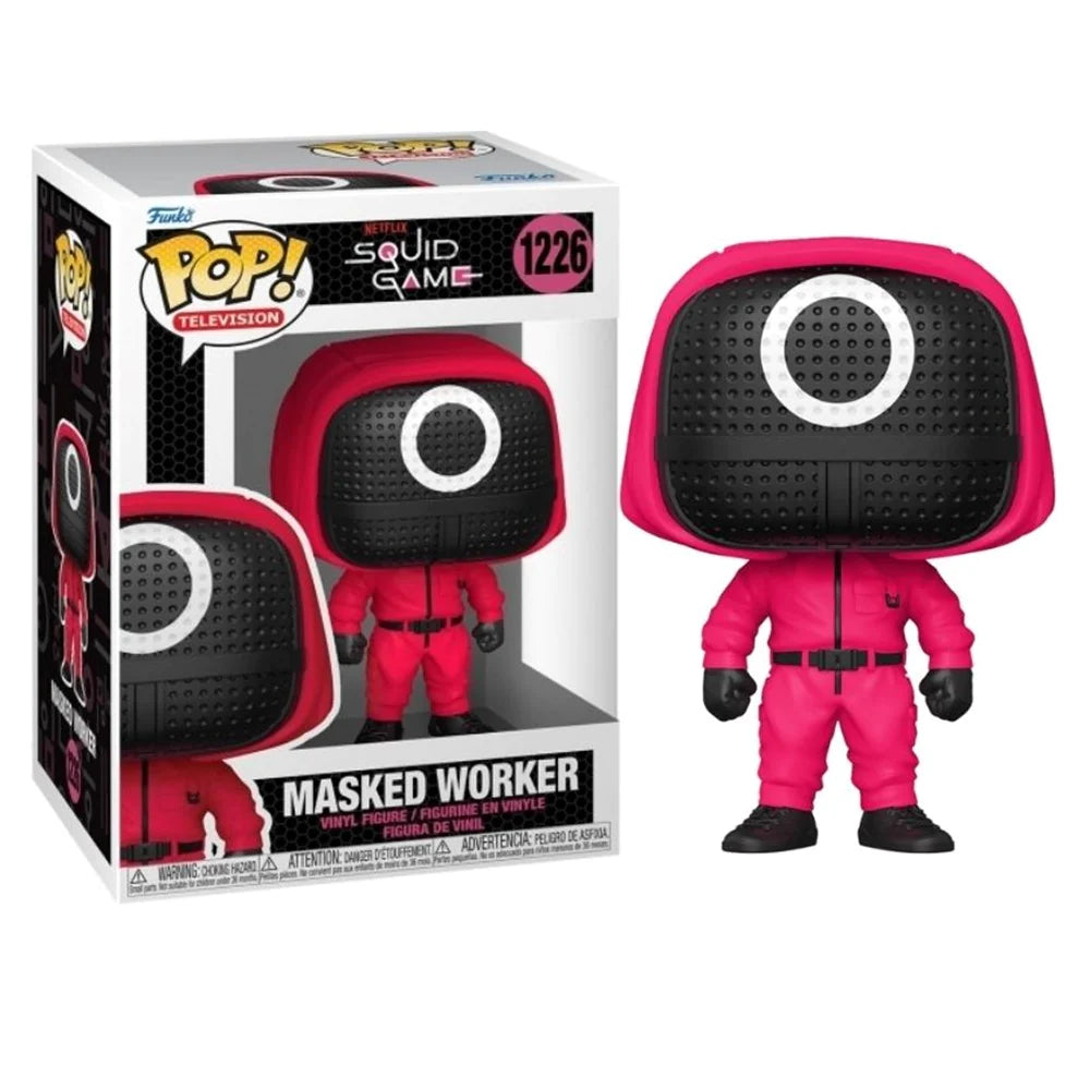 Figura Funko POP TV: Squid Game - Red Soldier (Mask)