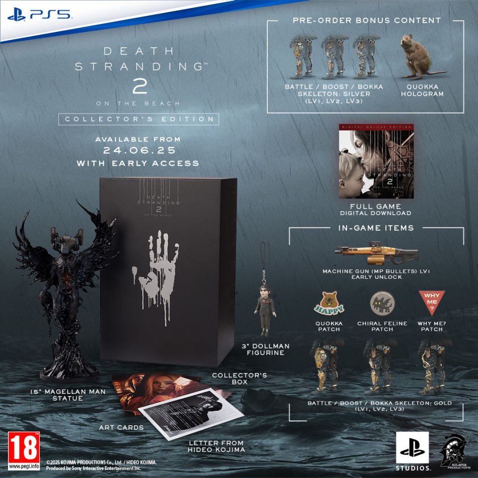 Death Stranding 2: On the Beach Collectors Edition PS5 (Prednarudžba)