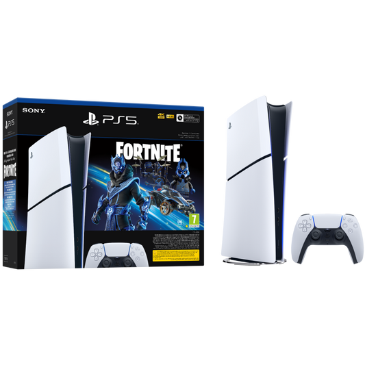 PlayStation 5 Slim Digital Edition D chassis + Fortnite VCH