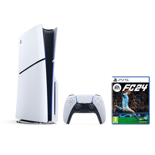 Playstation 5 Slim D Chassis + Igra EA Sports FC24 PS5