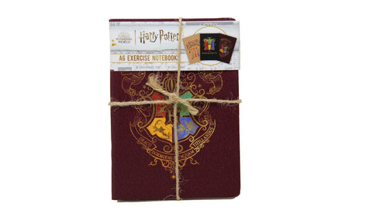 A6 Bilježnica Blue Sky Harry Potter - Colourful Crest - 3 Bilježnice U Setu