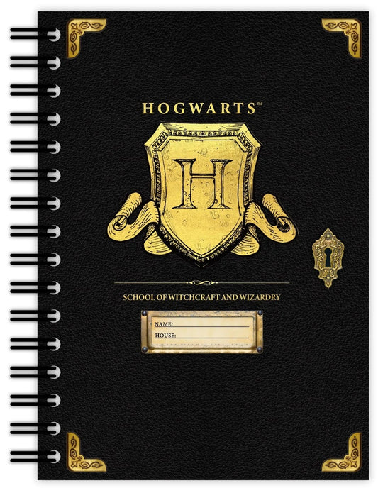 A5 Bilježnica Blue Sky Harry Potter - Hogwarts Shield