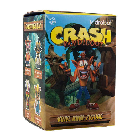 Figura Kidrobot - Crash Bandicoot Mini Series
