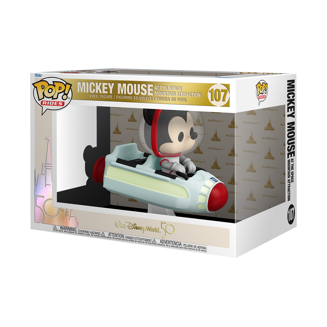 Figura Funko POP RIDES SUPER DELUXE: DISNEY - SPACE MOUNTAIN W/ MICKEY MOUSE