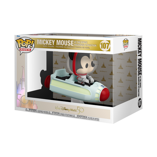 Figura Funko POP RIDES SUPER DELUXE: DISNEY - SPACE MOUNTAIN W/ MICKEY MOUSE