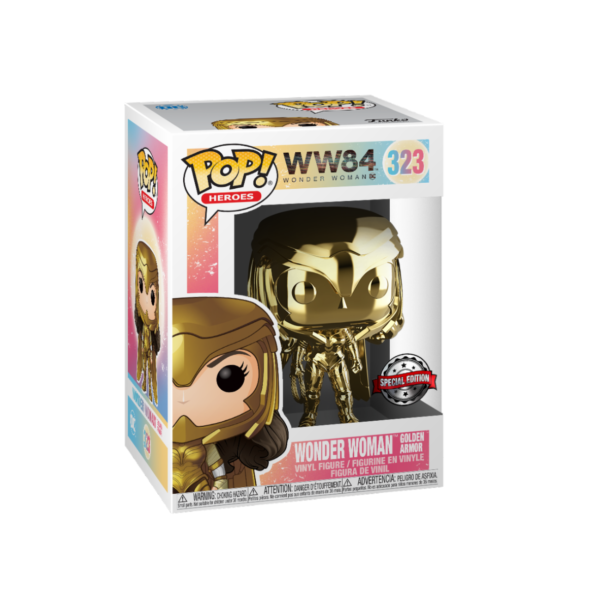 Figura Funko POP Heroes: Wonder Woman (Gold)