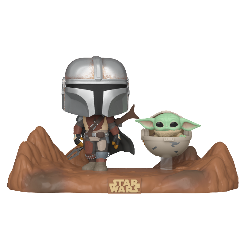 Figura Funko POP MOMENT: MANDALORIAN - MANDALORIAN & THE CHILD