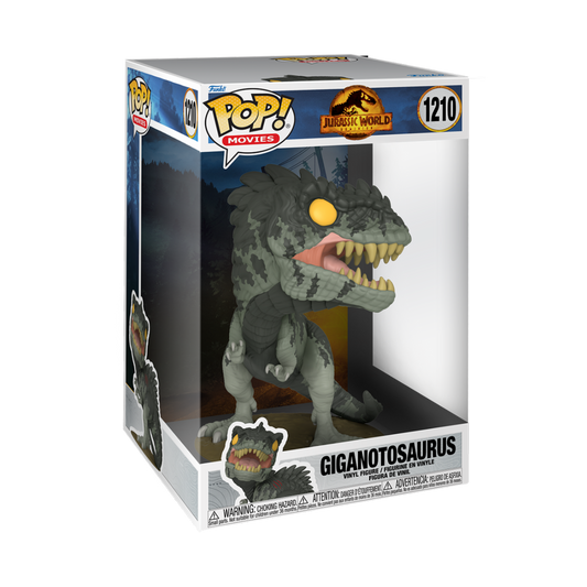 Figura Funko POP JUMBO: JURASSIC WORLD 3 - GIGANOTOSAURUS