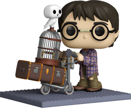 Figura Funko POP DELUXE: Harry Potter Anniversary- Harry Pushing Trolley