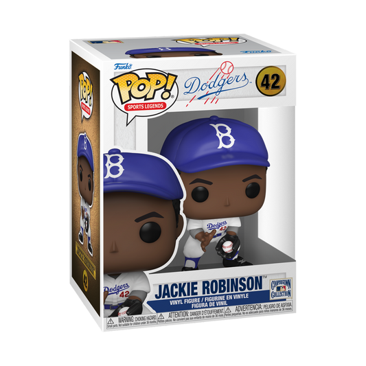 Figura Funko POP ICONS: JACKIE ROBINSON W/BRONZE CHASE