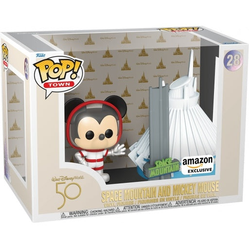 Figura Funko POP TOWN: DISNEY - SPACE MOUNTAIN W/ MICKEY