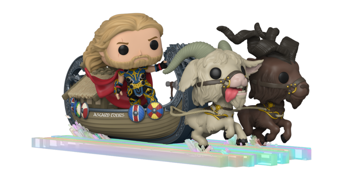 Figura Funko POP RIDES SUPER DELUXE: THOR L&T - THOR W/GOAT BOAT