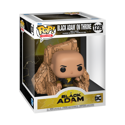 Figura Funko POP DELUXE: BLACK ADAM - BLACK ADAM ON THRONE