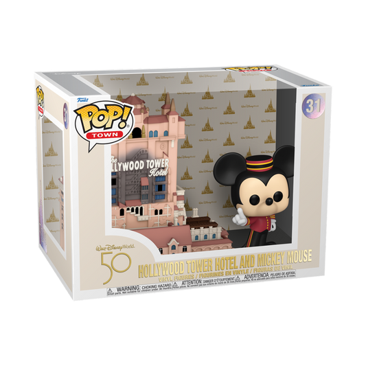 Figura Funko POP TOWN: DISNEY - TOWN OF TERROR W/ MICKEY