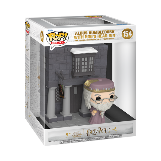 Figura Funko POP DELUXE: HARRY POTTER HOGSMEADE - HOG'S HEAD W/DUMBLEDORE