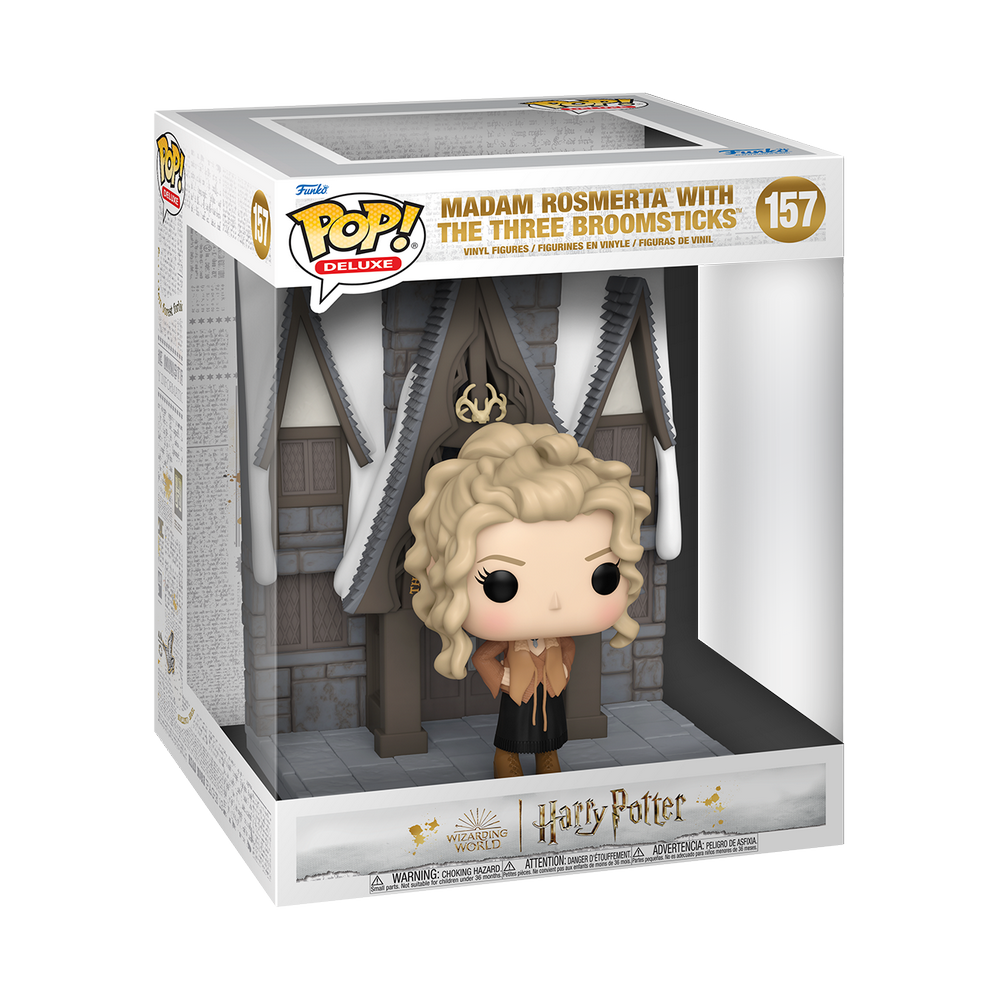 Figura Funko POP DELUXE: HARRY POTTER HOGSMEADE - 3 BROOMSTICKS W/MADAM ROSMERTA