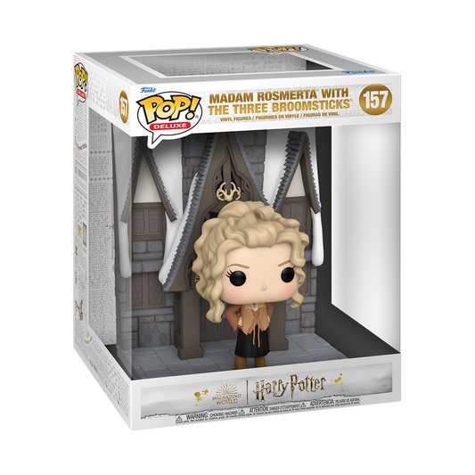 Figura Funko POP DELUXE: HARRY POTTER HOGSMEADE - 3 BROOMSTICKS W/MADAM ROSMERTA