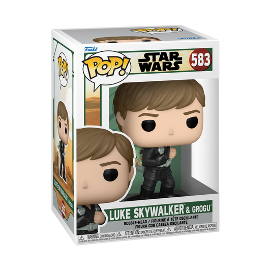 Figura Funko POP Star Wars - Luke Skywalker & Grogu