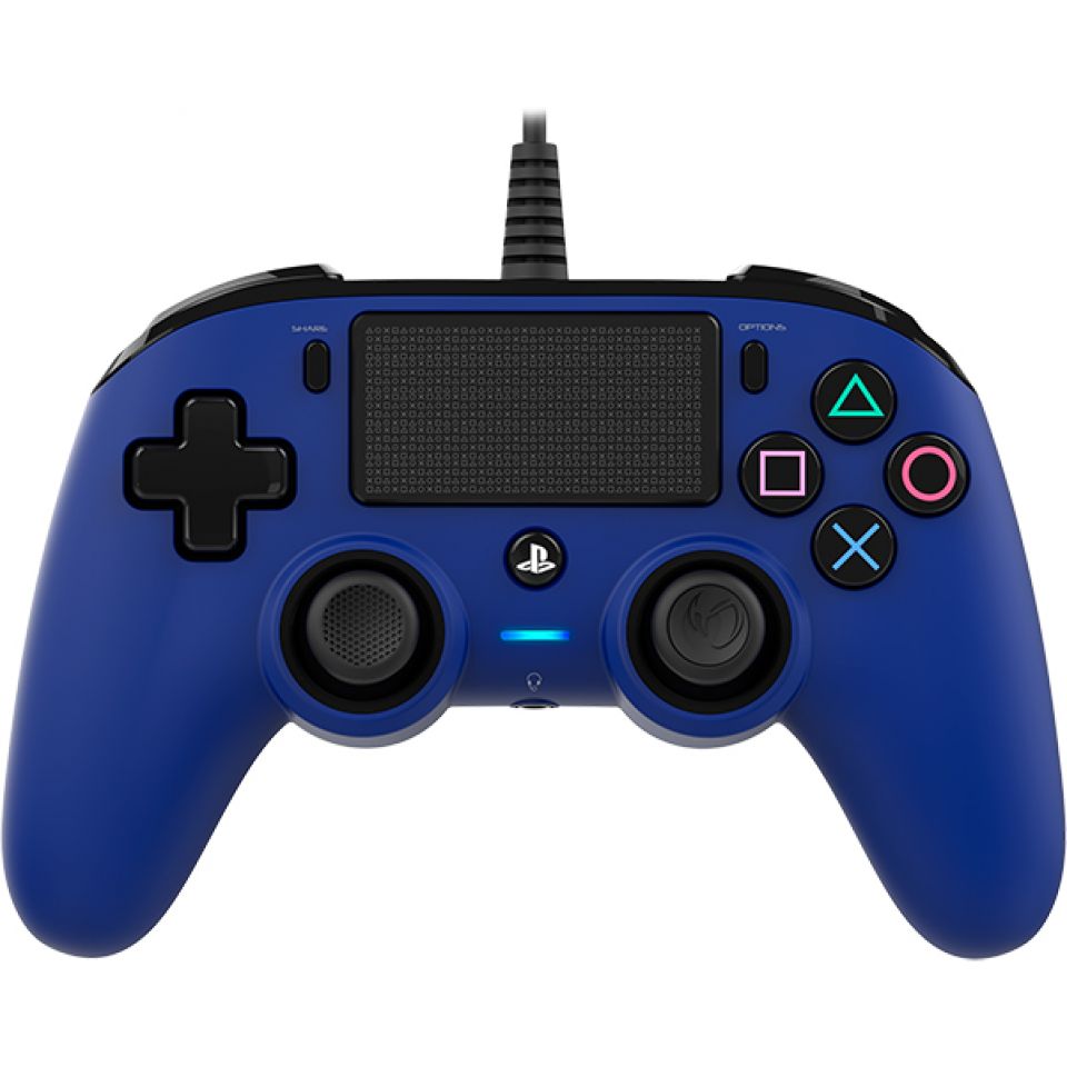 Bigben Wired Nacon Controller PS4 3m kabel (PC compatible) plavi